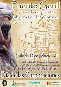 Cartel 2011, Día de las Corporaciones de Puente-Genil